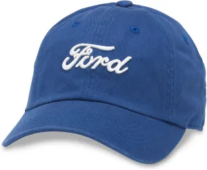 AMERICAN NEEDLE Ford Motor Co. Micro Slouch Mustang Pony Adjustable Dad Hat New