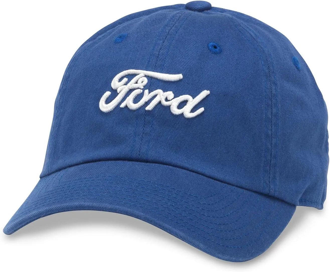 AMERICAN NEEDLE Ford Motor Co. Micro Slouch Mustang Pony Adjustable Dad Hat New