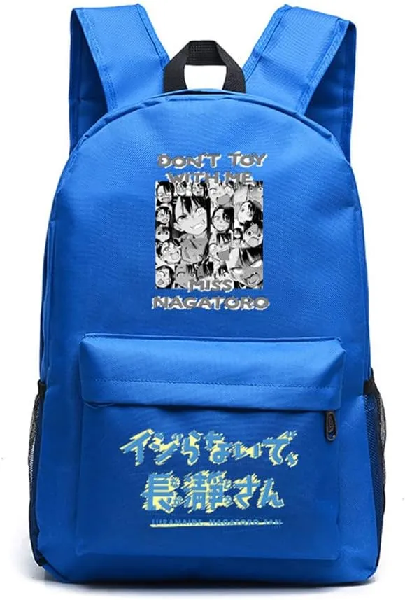 Anime Don't Toy With Me Miss Nagatoro Ijiranaide Nagatoro San Backpack Cosplay Backpack (11)