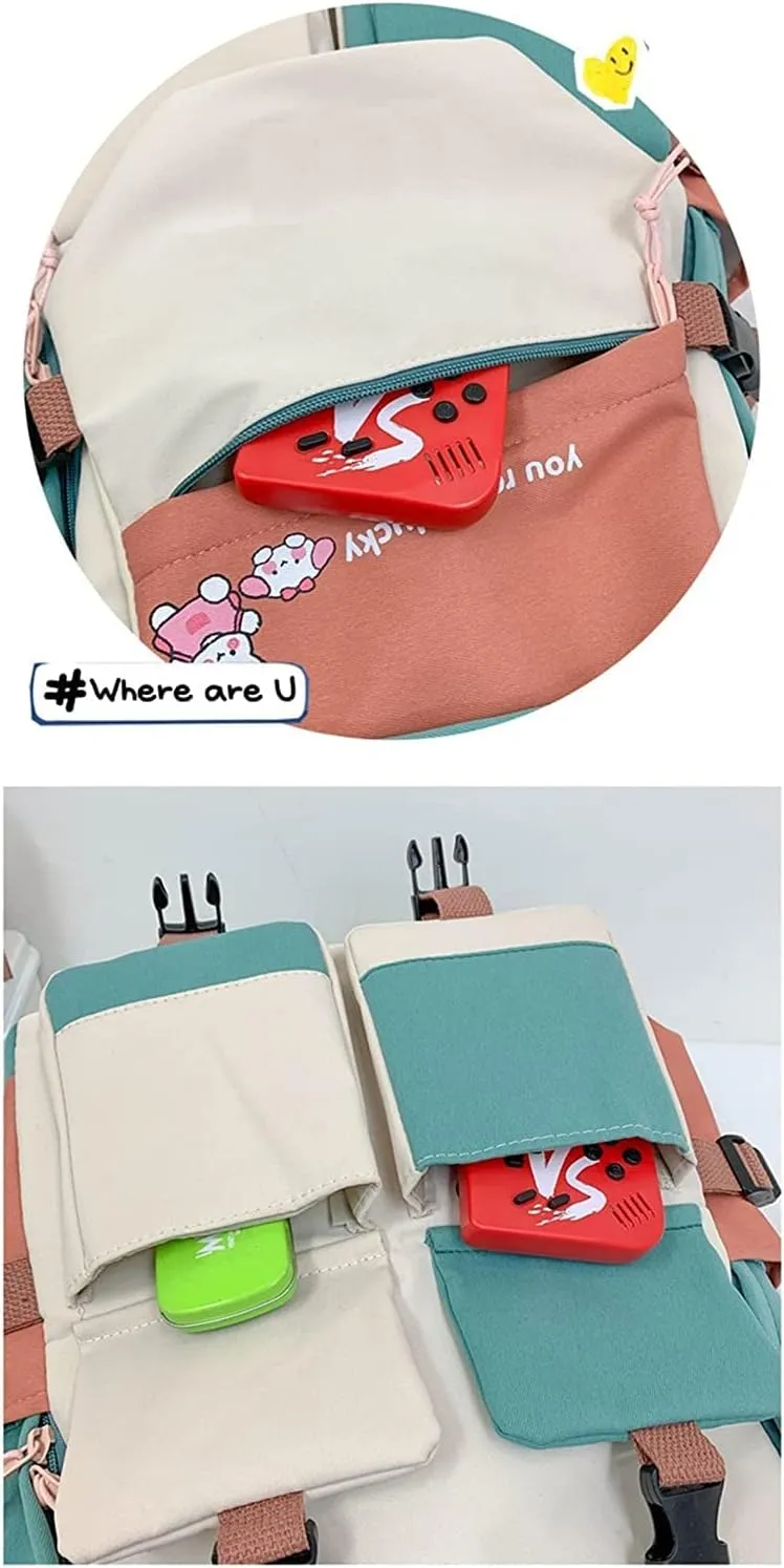 Anime My Dress Up Darling Marin Kitagawa dokidoki Backpack Cosplay Kawaii Backpack With Pendant Duck (1)