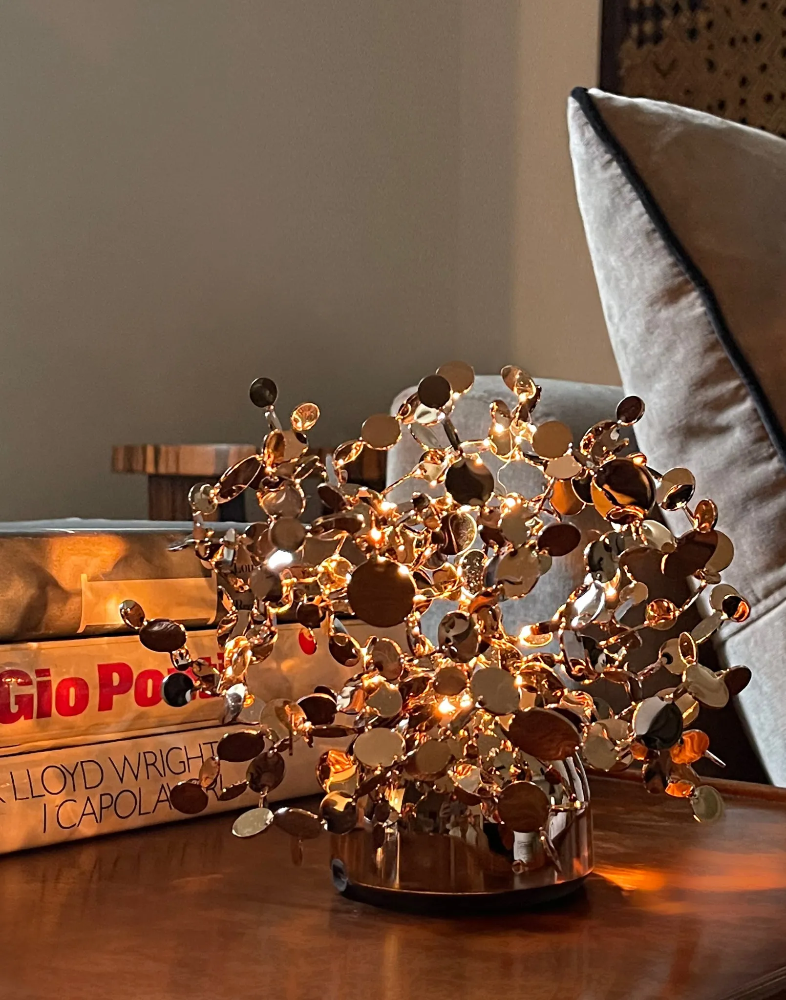 Argent, mon bijou portable table lamp