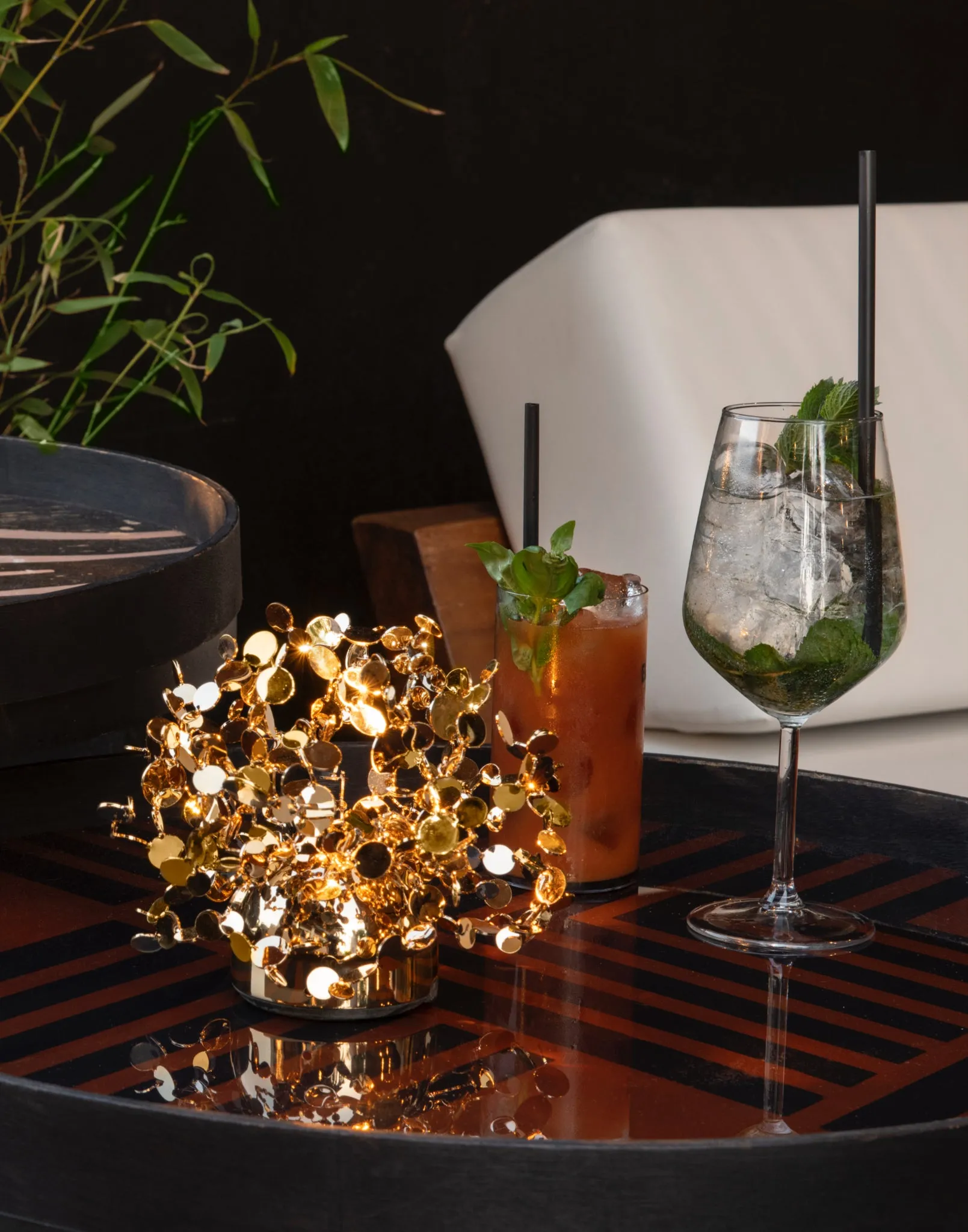 Argent, mon bijou portable table lamp