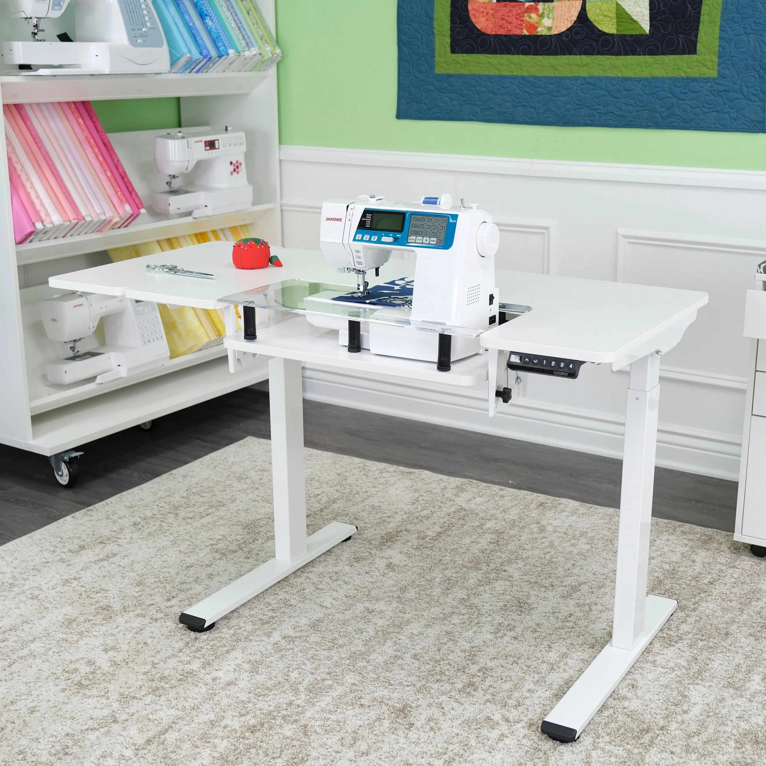 Arrow Adjustable Height Eleanor Serger and Sewing Table