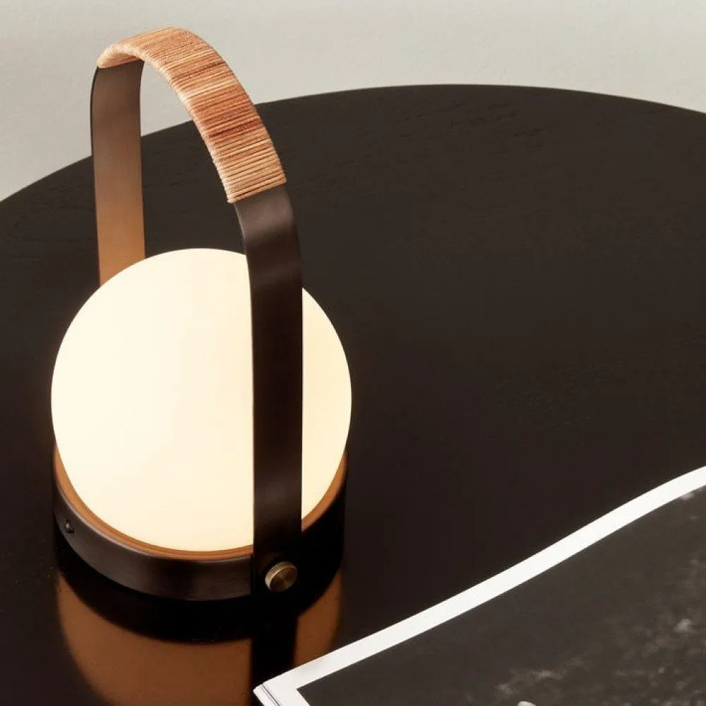 AUDO CPH (ex MENU) Carrie Lamp Portable   Rechargeable, Bronzed Brass