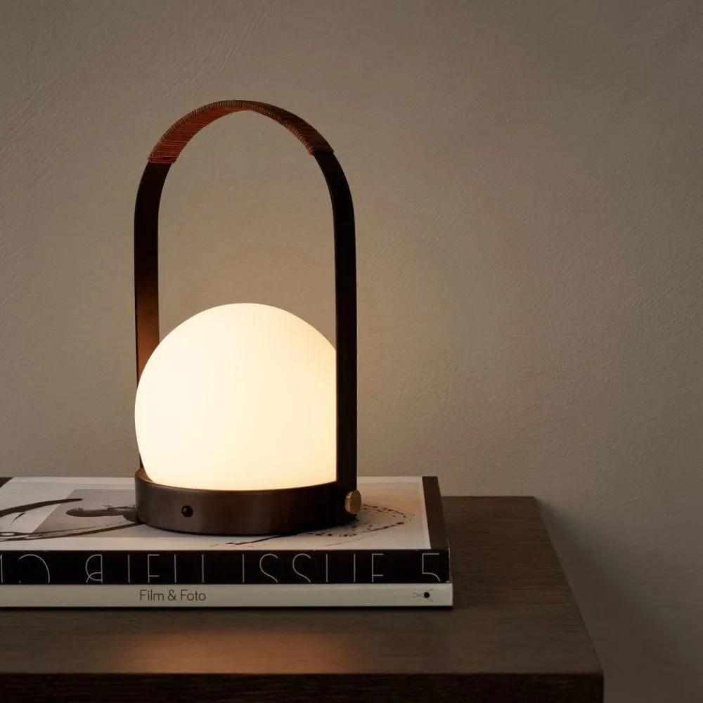 AUDO CPH (ex MENU) Carrie Lamp Portable   Rechargeable, Bronzed Brass