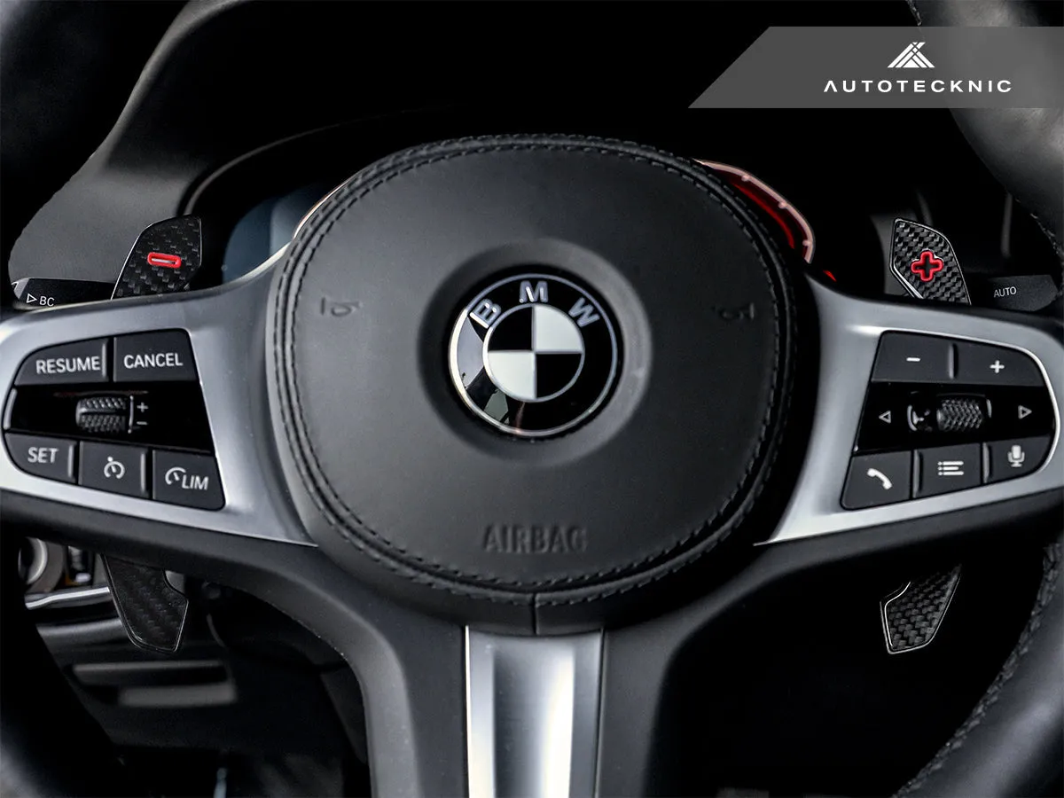 AutoTecknic - Carbon Fiber Pole Position Shift Paddles - BMW G8X M3/M4