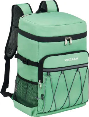 Backpack Cooler 42 Cans Insulated Leak Proof, Soft Lightweight Lunch Multifunctional Cooler Backpack Insulated Waterproof for Women Men