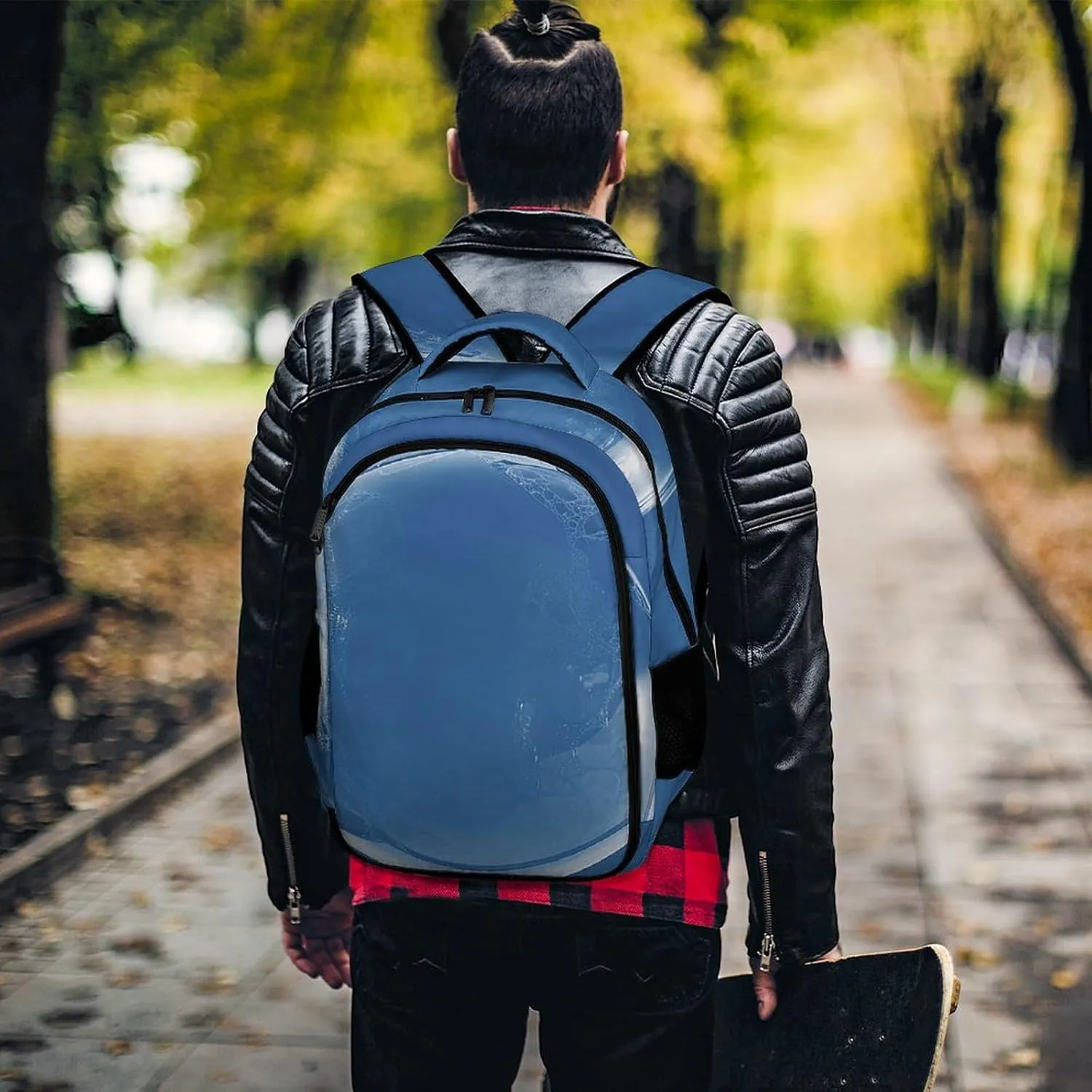 Backpack for Men Women Laptop Backpack A Soap Bubble Casual Daypack Laptop Bag for Travel