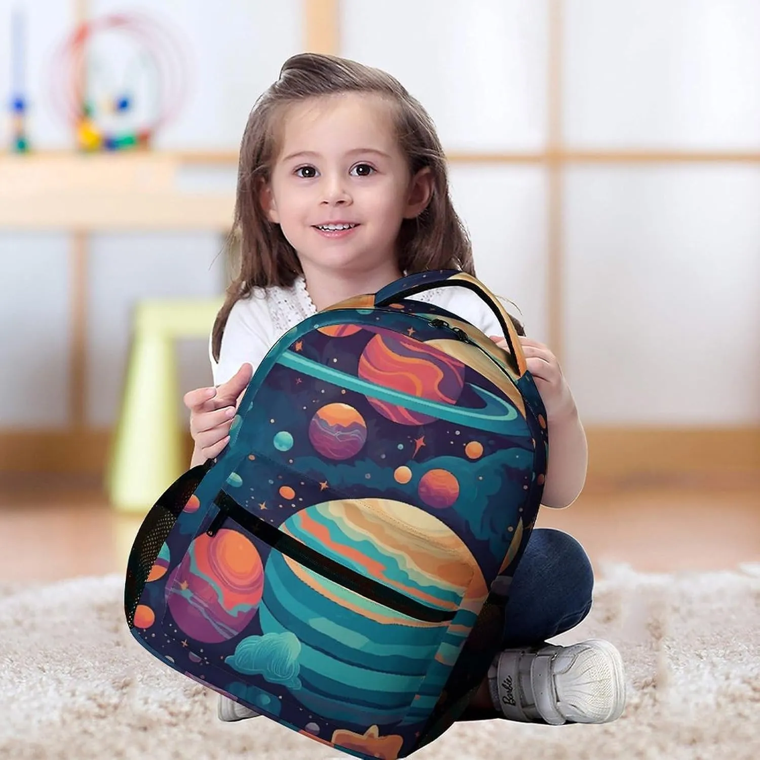 Backpack for Men Women Laptop Backpack Cartoon Pattern Casual Daypack Laptop Bag for Travel