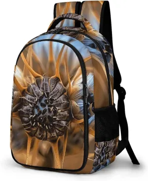 Backpack for Men Women Laptop Backpack Image of Two Thorns Casual Daypack Laptop Bag for Travel