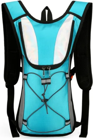 Backpacking Packs, Lightweight Waterproof Hiking Backpack for Men & Women - Cycling, Trekking, and Outdoor Activities (Light Blue)