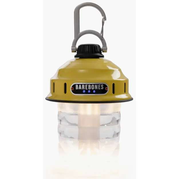 Barebones Beacon Hanging Lantern Yellow
