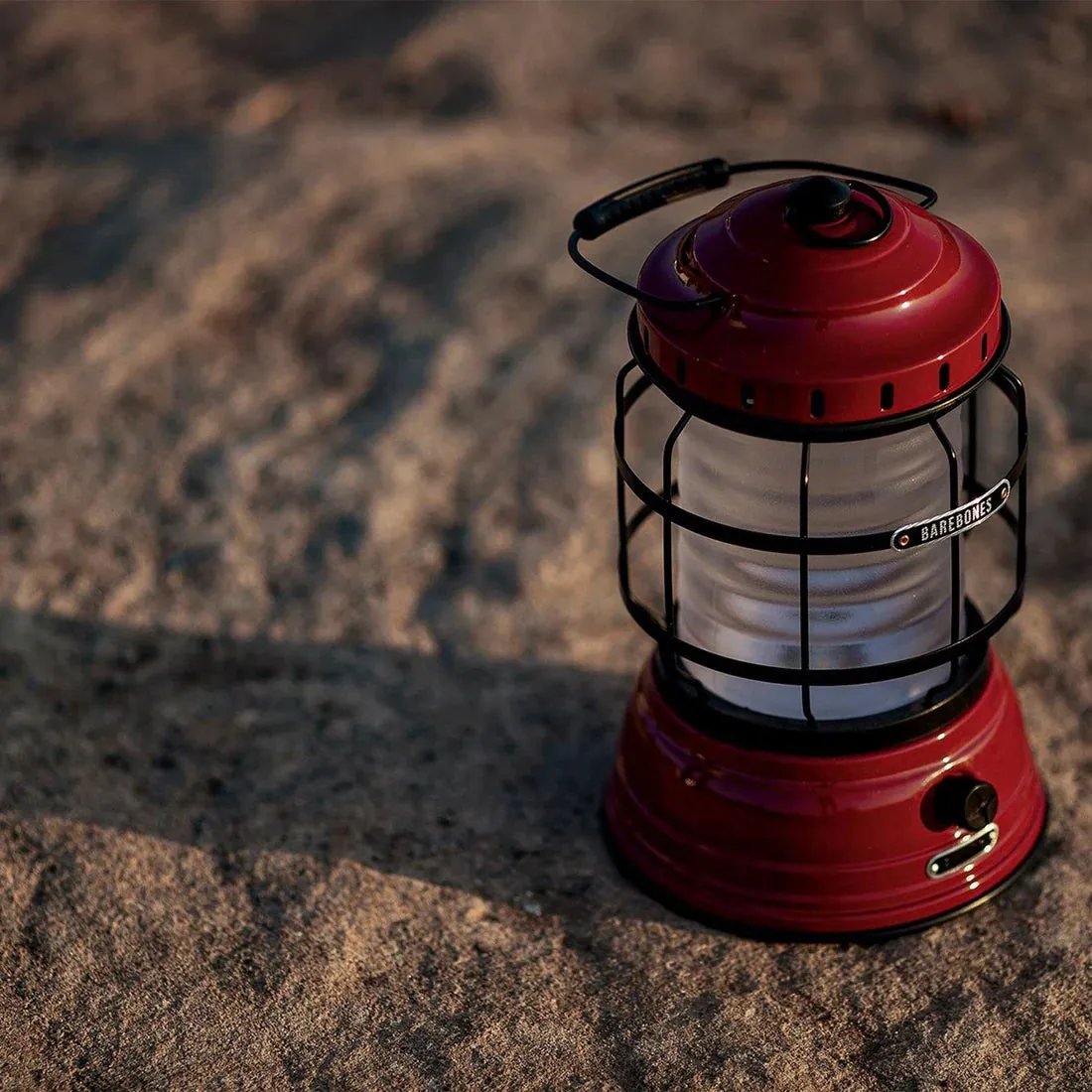 Barebones Forest Lantern Red