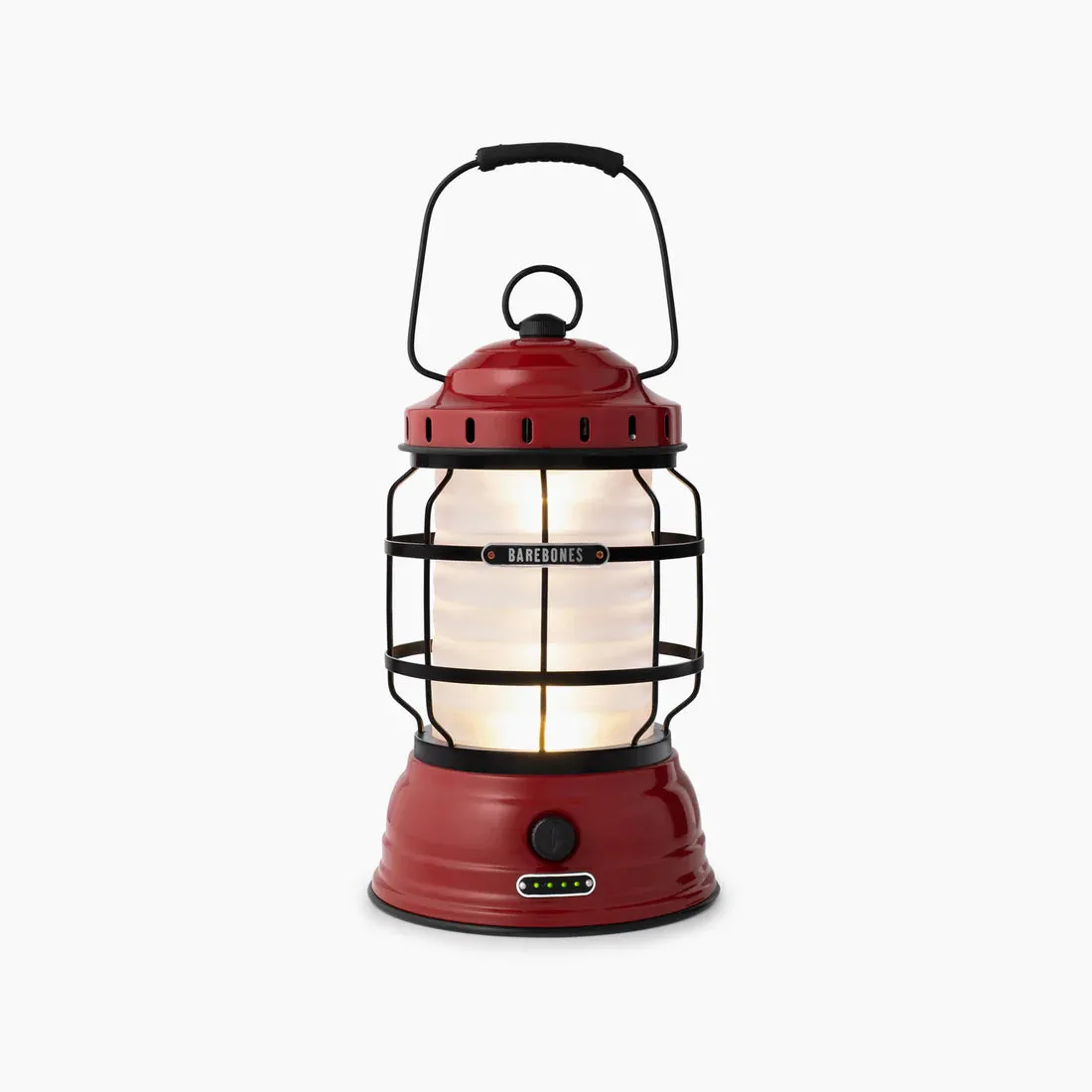 Barebones Forest Lantern Red