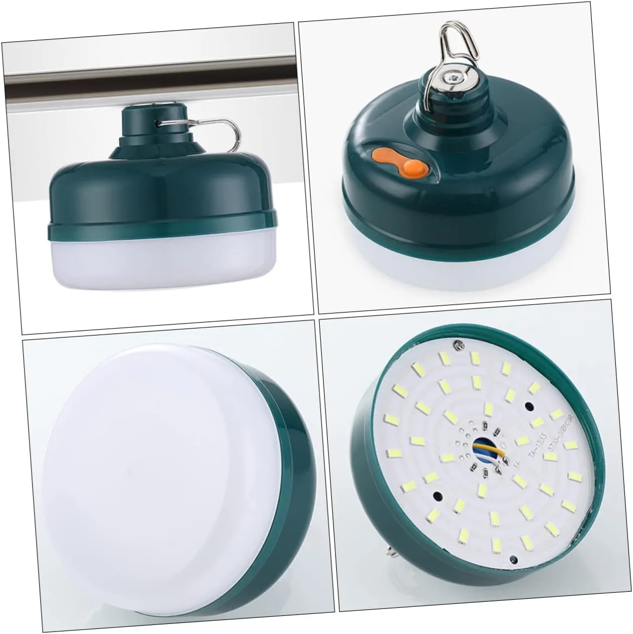 Battery-Powered Led Tent Lamp 3 Lighting Modes Magnetic Emergency Light for Camping Fishing Beach Tent
