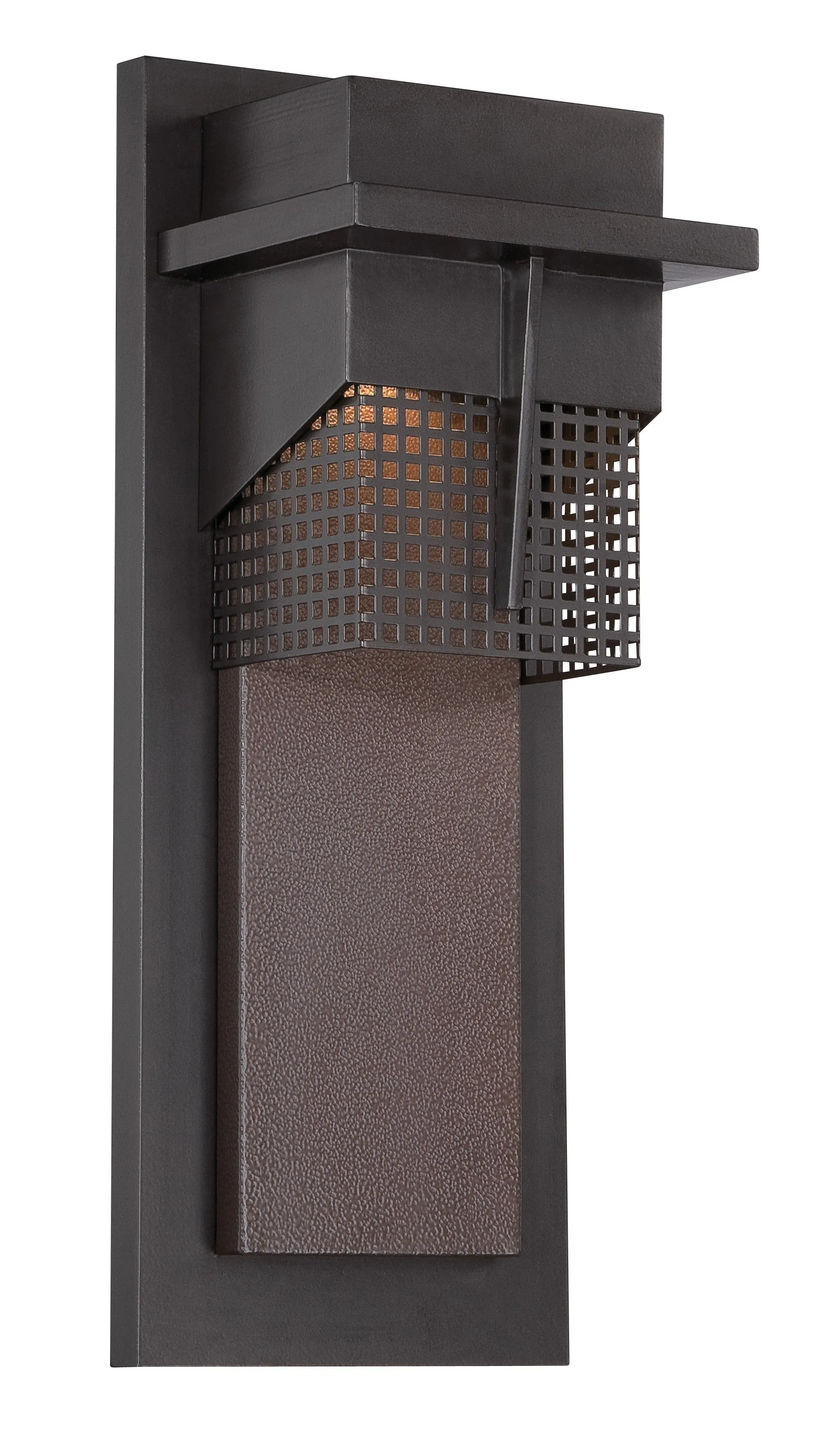 Beacon LED Wall Lantern in Burnished Bronze