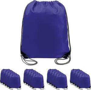 BeeGreen Drawstring Backpack Bags 20,30,50 Packs Reflective String Bags for Gym Sport Trip Cinch Sack DIY for Women Men