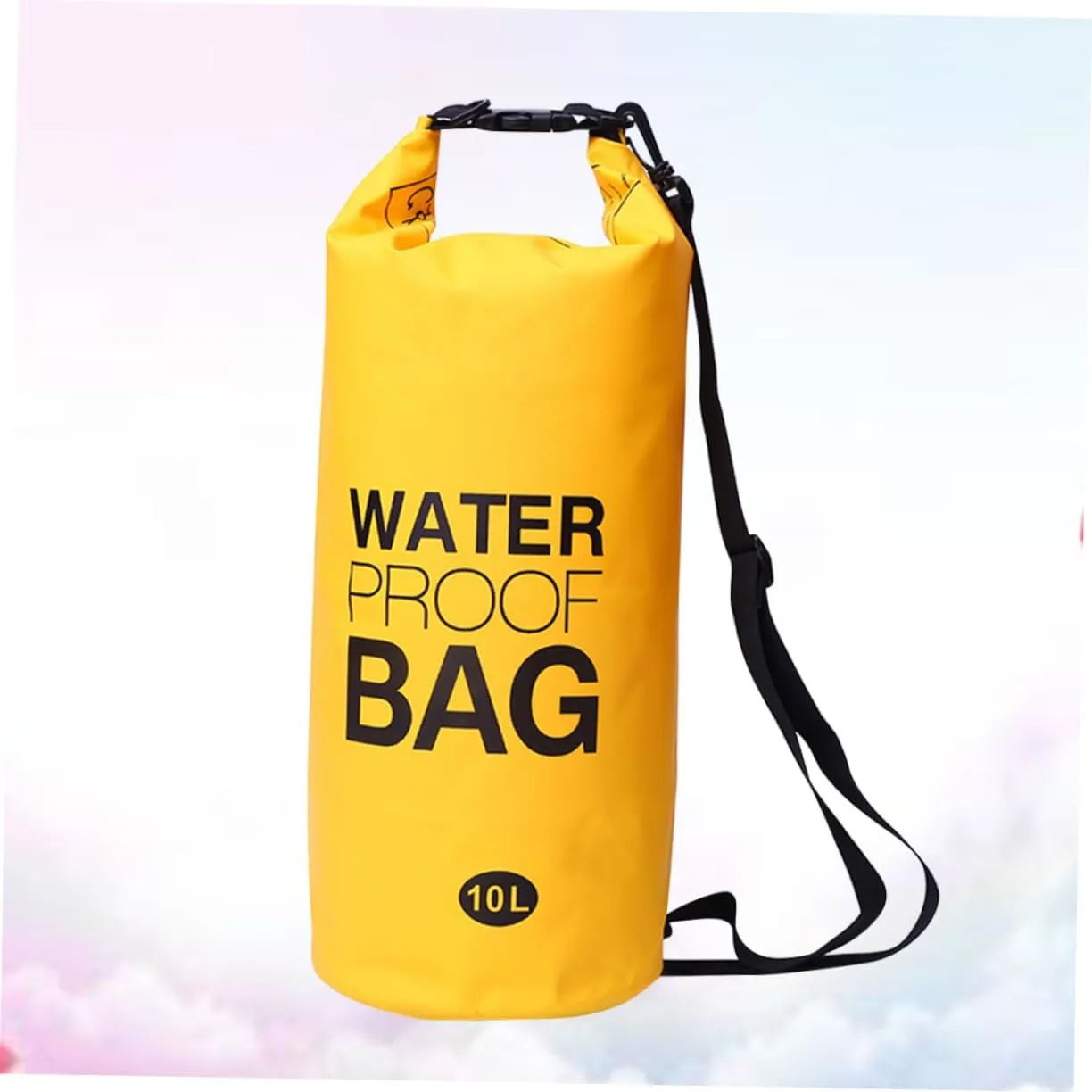 BESPORTBLE 10l Pvc Floating Dry Bag 500d Waterproof Backpack for Kayaking Boating Rafting Swimming