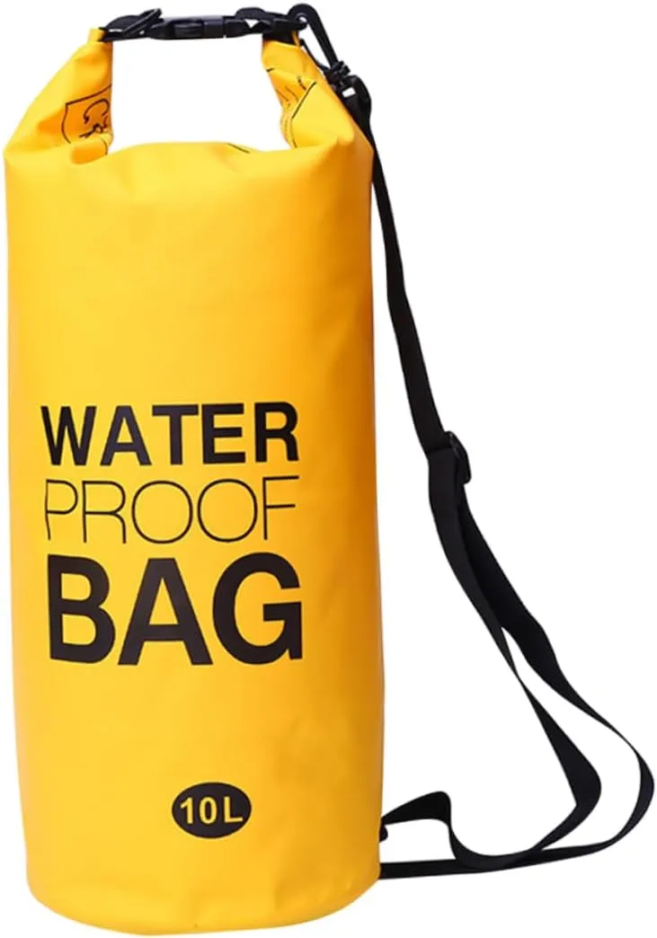 BESPORTBLE 10l Pvc Floating Dry Bag 500d Waterproof Backpack for Kayaking Boating Rafting Swimming