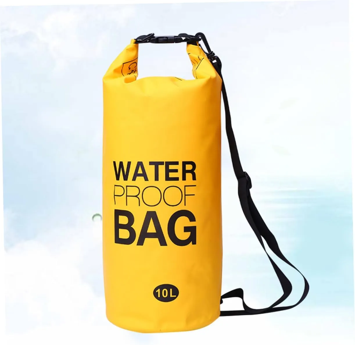 BESPORTBLE 10l Pvc Floating Dry Bag 500d Waterproof Backpack for Kayaking Boating Rafting Swimming