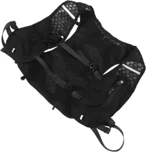 BESPORTBLE Lightweight Running Backpack with Organized Storage for Hiking Cycling and Nighttime Activities High Visibility Water Bag for Fitness