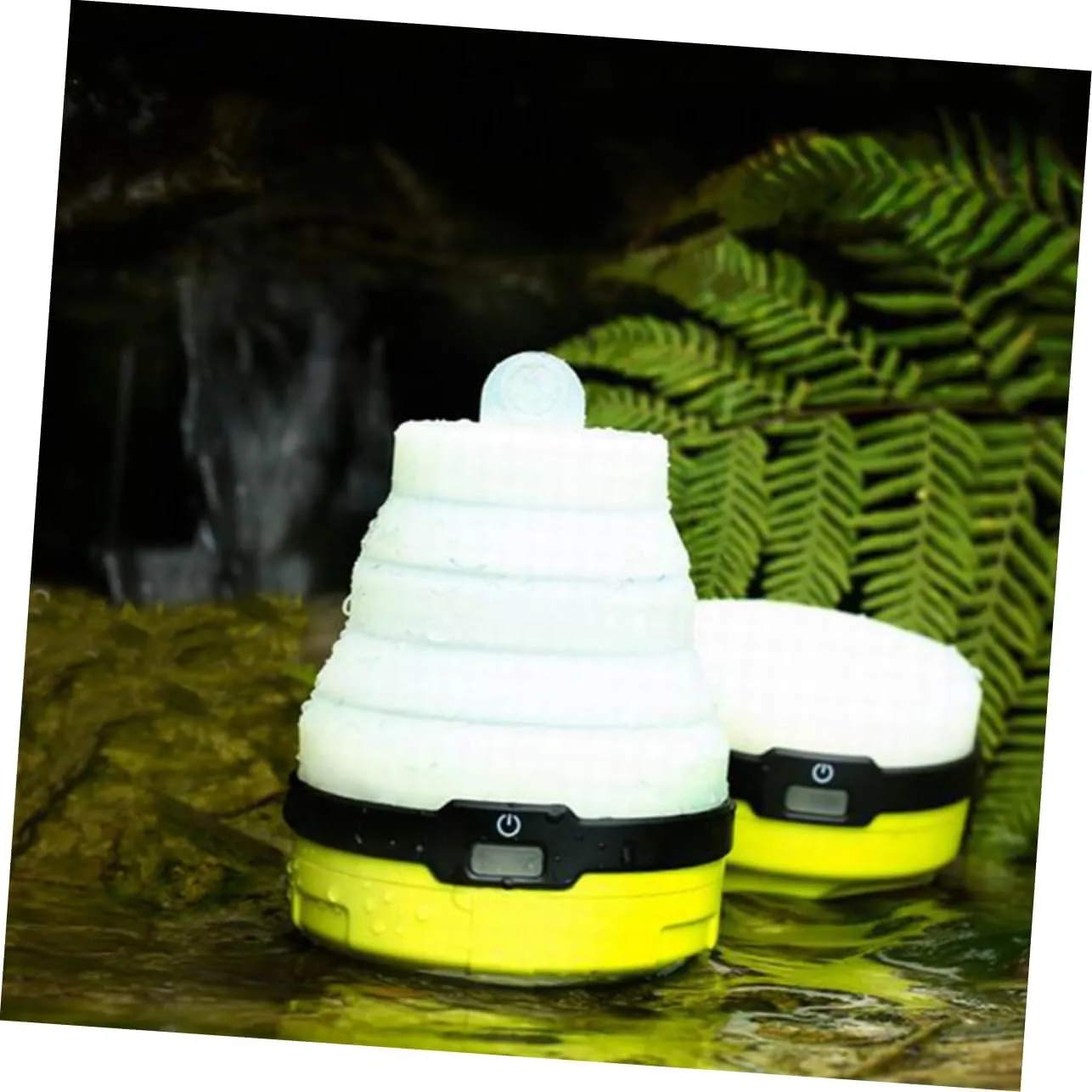 BESPORTBLE Mini Atmosphere Lamp Telescopic Tent Light Lantern for Hiking Emergency