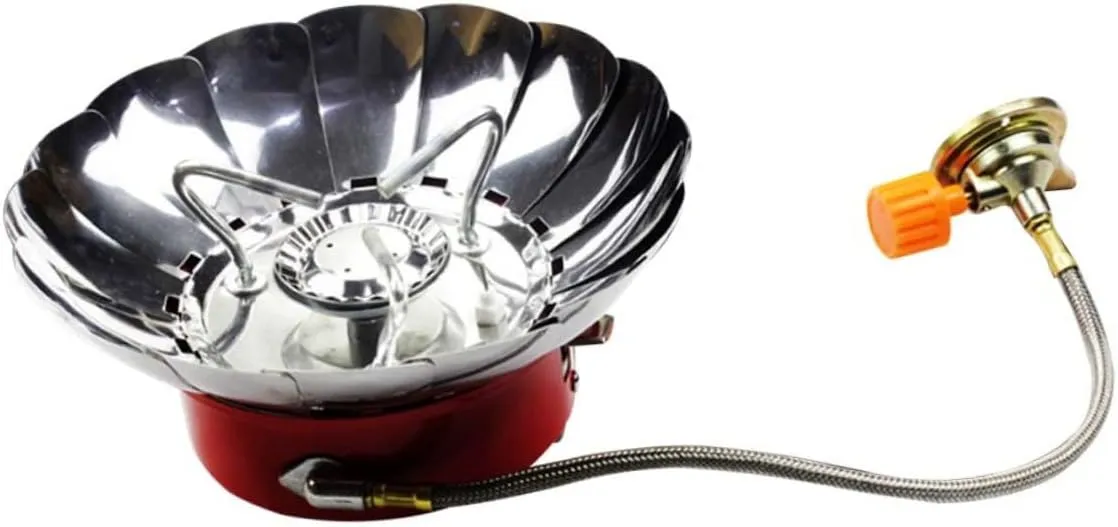 BESPORTBLE Mini Stove Camping High Heat Resistance Outdoor Burner Compact and Easy to Carry for Camping and Hiking