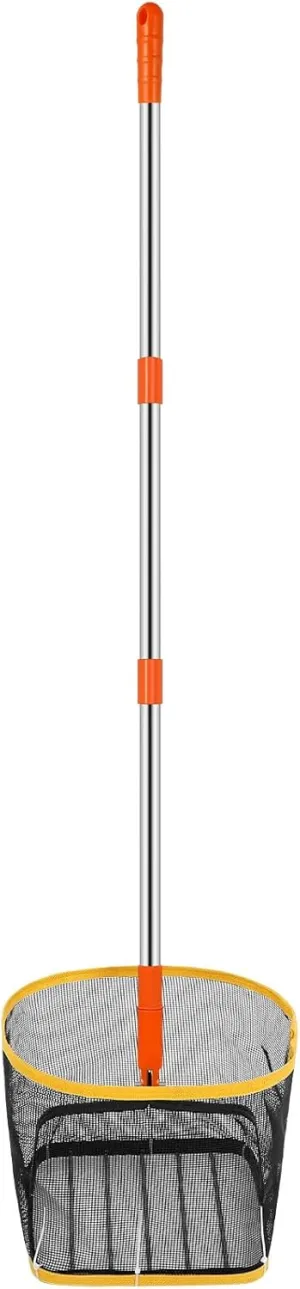 BESPORTBLE Table Tennis Ball Picker: Adjustable PingPong Picker Portable Table Tennis Pickup Net Ball Collector for Picking and Storage, 42.5inch