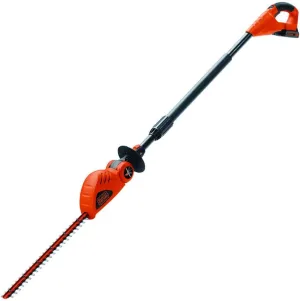 BLACK DECKER 20V MAX Cordless Pole Hedge Trimmer, 18-Inch (LPHT120)