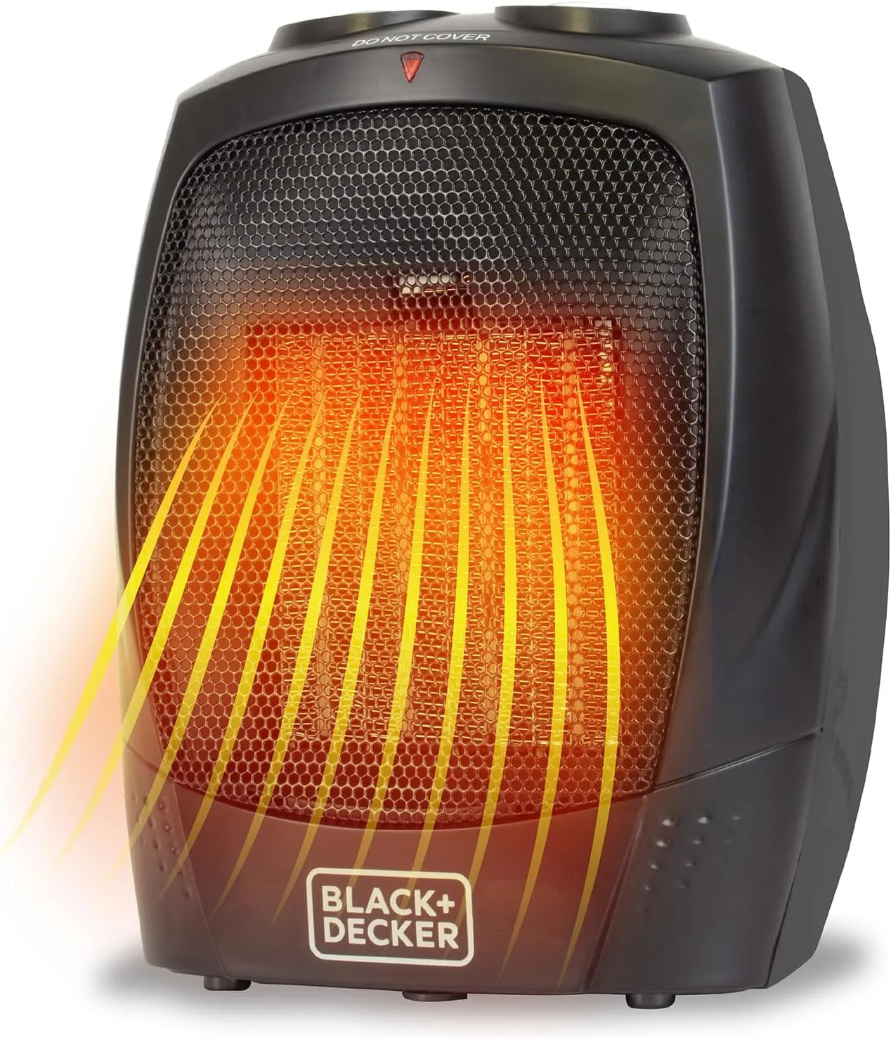 BLACK DECKER Portable Space Heater, Room Space Heater with Carry Handle for Easy Transport