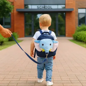 Blue Deadline-driven for Durable Kids Backpack and Lightweight Elephant Diverse categories Cute