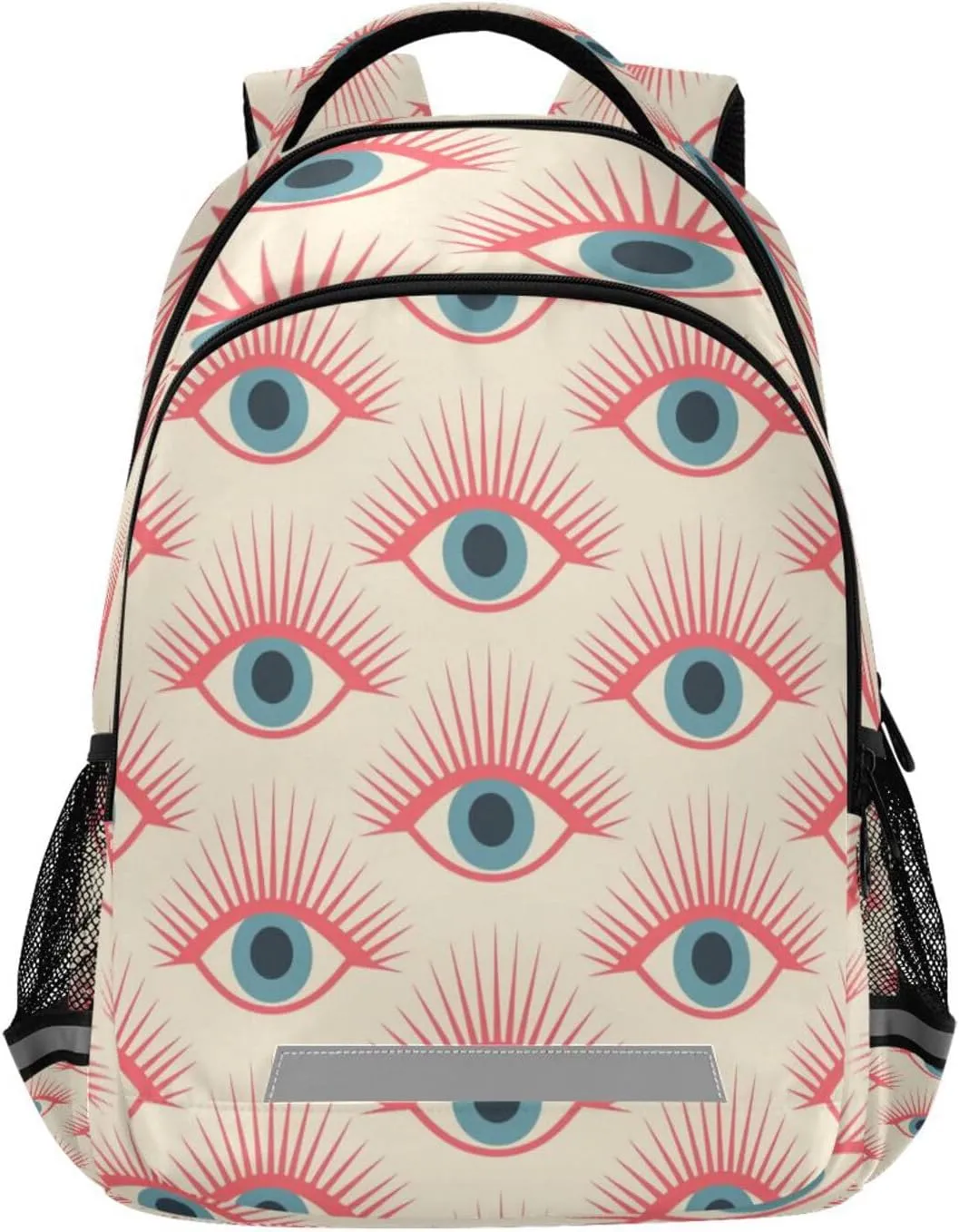 Blue Eyes Design Waterproof Backpack - Casual Outdoor Sports Daypack with Ergonomic Shoulder Straps#505