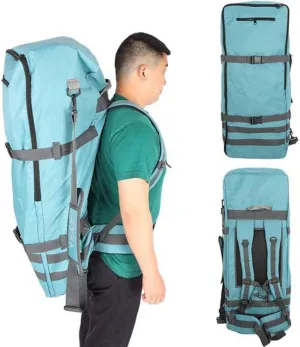 Board Travel Bag Carrying Carrier with Zipper, Paddle Board Backpack Waterproof Large Capacity Portable Surfboard Bag for Water Sports Outdoor