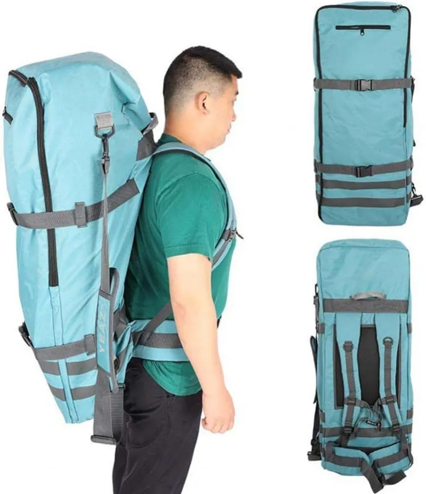 Board Travel Bag Carrying Carrier with Zipper, Paddle Board Backpack Waterproof Large Capacity Portable Surfboard Bag for Water Sports Outdoor