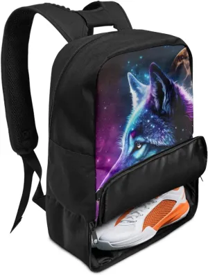 Boys Equipment Bag with Shoe Compartment for Kids Sports Backpack