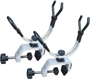 Brocraft 2Pcs Heavy Duty Fishing Pole Rod Holder with Aluminum Universal Clamp (Generation 2)