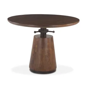 Bryn Mawr Round Adjustable Dining Table
