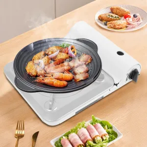 Butane Portable Stove with Carrying Case - Compact Camping BBQ Stove
