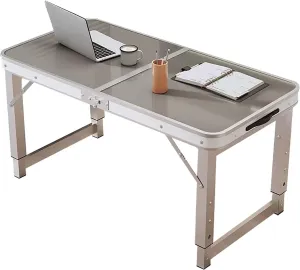 Camp Tables Portable Foldable, Aluminum Folding Table, Adjustable Height, Outdoor Camping Table for Camping, Picnic, BBQ (Color : D, Size : 80cm/31.4in)