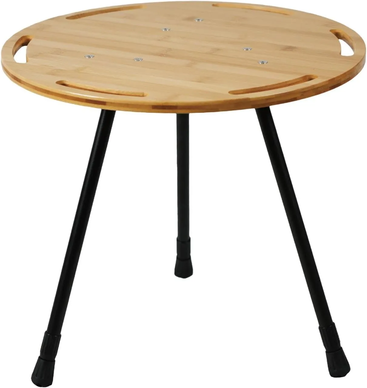 Camping Folding Table Versatile Outdoor Table Ultralight Adjustable Round Picnic Table Telescopic Leg for BBQ Garden Backyard