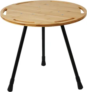 Camping Folding Table Versatile Outdoor Table Ultralight Adjustable Round Picnic Table Telescopic Leg for BBQ Garden Backyard