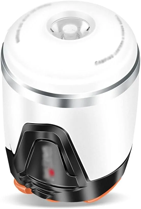 Camping Lantern Camping Led Rechargeable Lantern Tent Outdoor Emergency Lighting Camping Lamp Hanging Lamp Portable Light for Camping Hiking Fishing (Color : White)