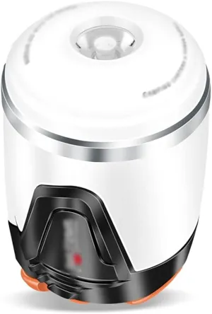 Camping Lantern Camping Led Rechargeable Lantern Tent Outdoor Emergency Lighting Camping Lamp Hanging Lamp Portable Light for Camping Hiking Fishing (Color : White)