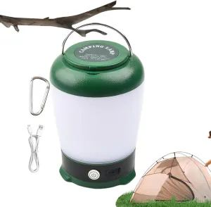 Camping Lantern, High Lumen USB Charging Tent Lamp, Weather-Resistant Portable Light for RV Traveling Hiking Fishing Festival Camping Wilderness Survival Power Outage