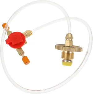 Camping Propane Gas Tank Adapter Inflation-Valve Outdoor Stove Adapter