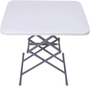 Camping Table Folding Table Outdoor Table Folding Table Adjustable Height Portable Table for Camping Dining Indoor Outdoor Folding Camping Table