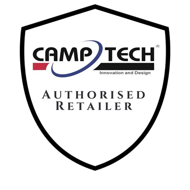 Camptech Large Universal Full Awning Steel Veranda Bar Pole Adjustable 1.9m - 2.6m (Size 8-13)