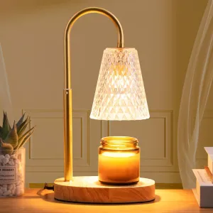 Candle Warmer Lamp with Timer: Adjustable Height Dimmable Warmer Candle Lamps Wax Melt Warmer Candle Warmer Lamp for Home Decor House Warming Gifts New Home