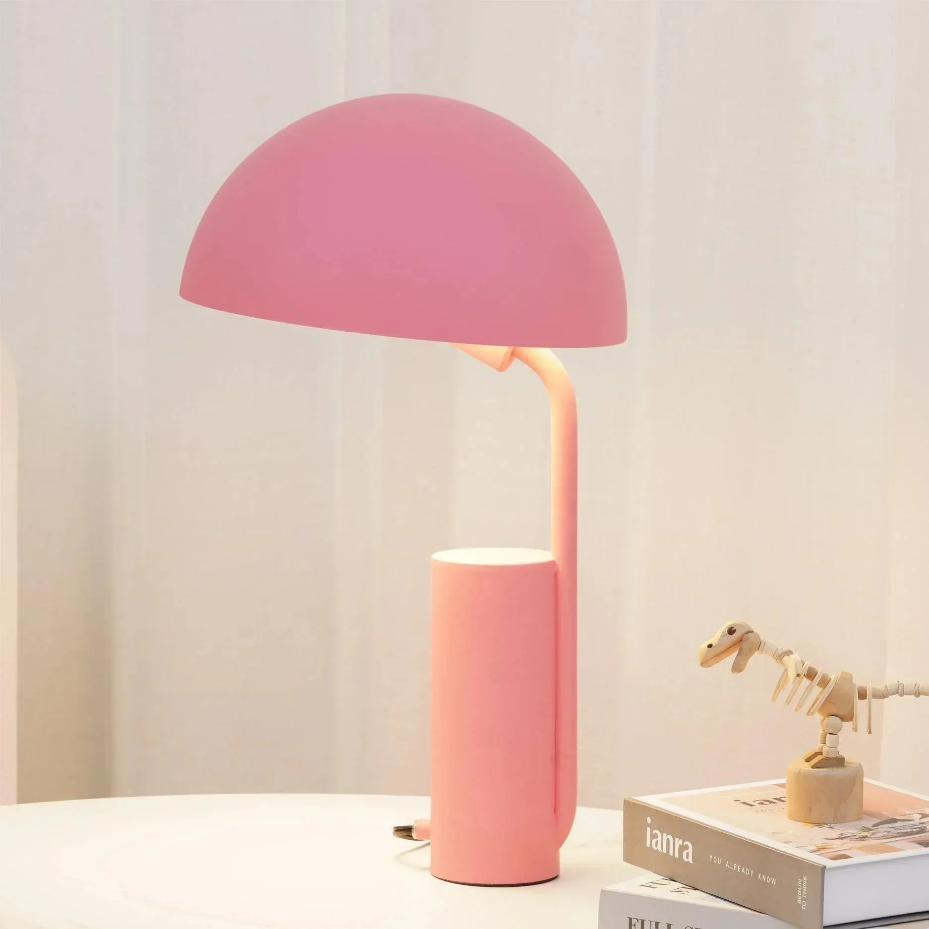 Cap Adjustable Table Lamp – Modern Functional Desk Light with Swivel Shade