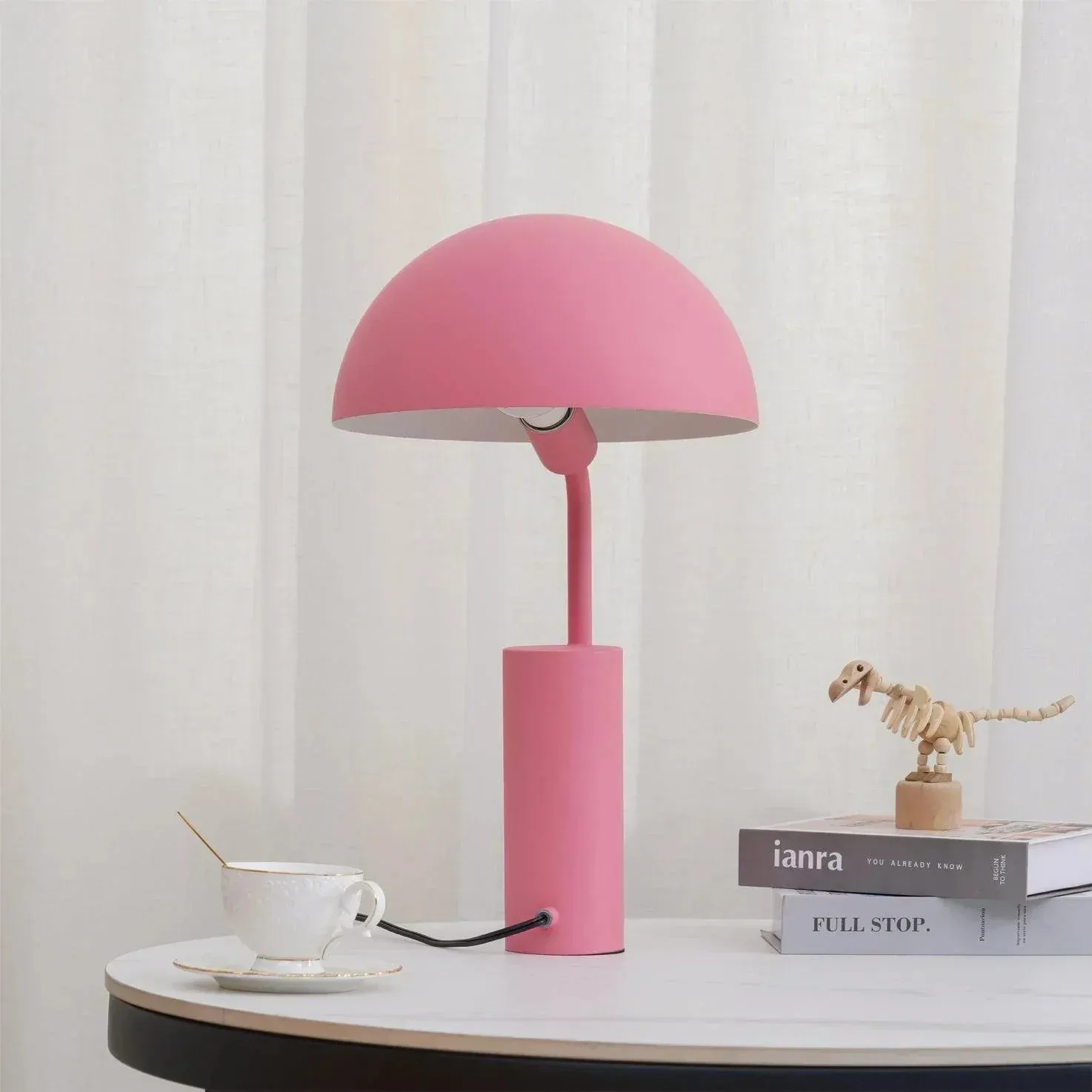 Cap Adjustable Table Lamp – Modern Functional Desk Light with Swivel Shade